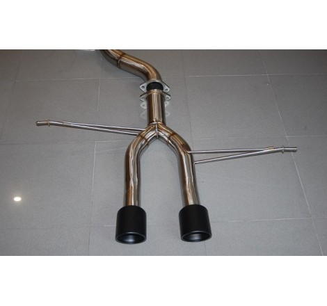 EXHAUST SEAT LEON 2.0 05-08 BLACK TIPS  