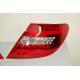 Set Of Rear Tail Lights Cardna Mercedes W204 2007-2001 Lightbar Red