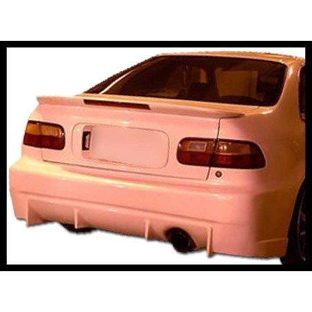 Rear Bumper Honda Civic 1992-1995, 2 Or 4-Door, Racing Type