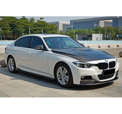Carbon Fibre Front Spoiler BMW F30 Look Mtech Performance