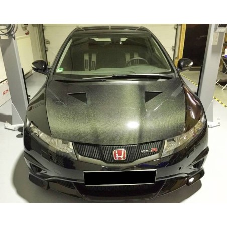 Carbon Fibre Bonnet Honda Civic 2006 R Mugen Type