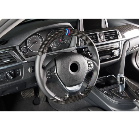 Volant BMW F30 / F31 / F32 / F33 / F36 Carbone Black