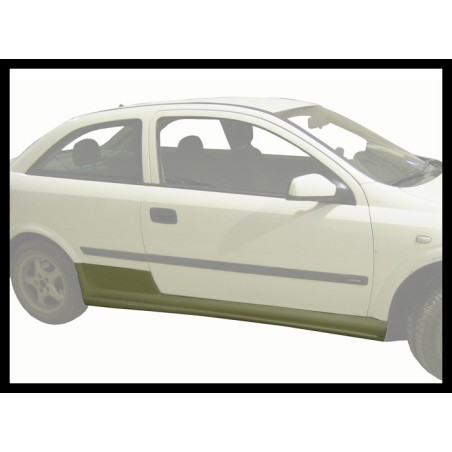 Side Skirts Opel Astra G With Side Gill