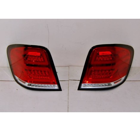 Set Of Rear Tail Lights Mercedes W164 '05-08 LED RED