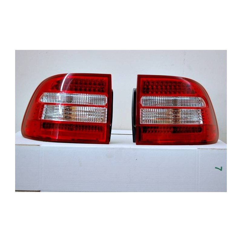 Set Of Rear Tail Lights Porsche Cayenne 2003-2007 Led Red