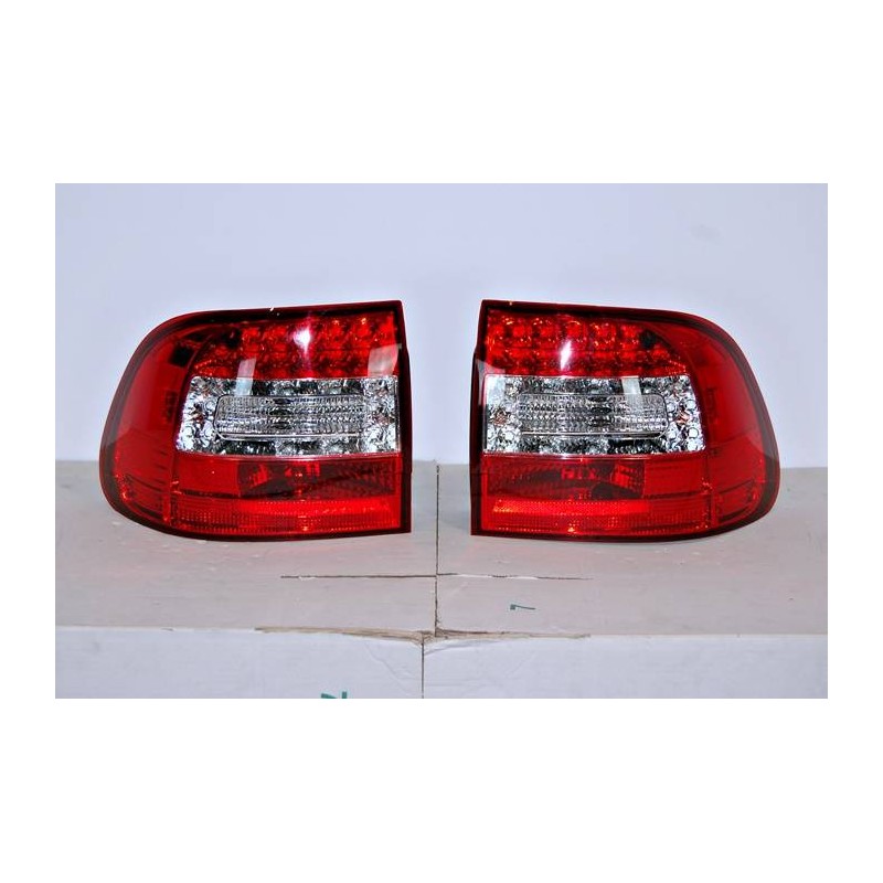 Set Of Rear Tail Lights Porsche Cayenne 2003-2007 Led Red