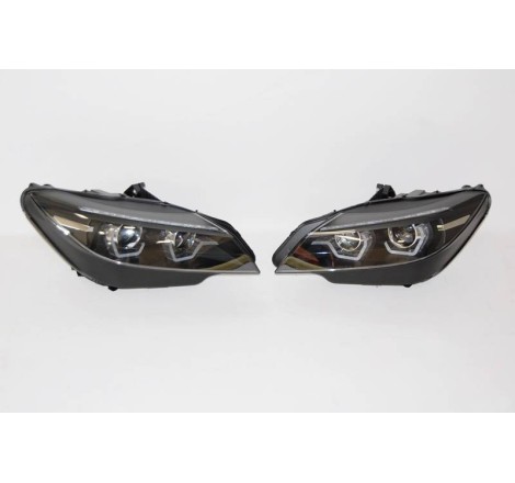 Phare Avant BMW Z4 E89 09-13 Black Drl Xenon