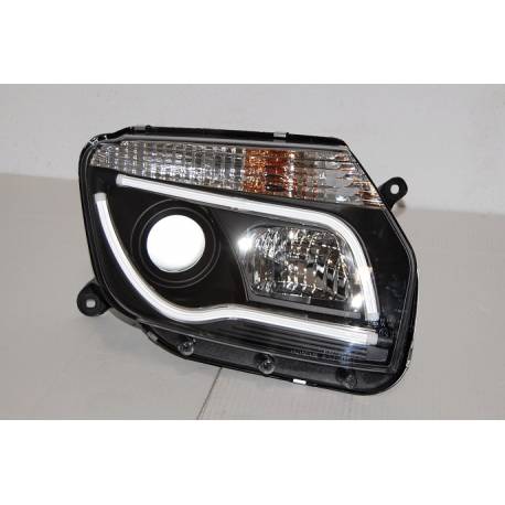Set Of Headlamps Day Light Dacia Duster 10 Black