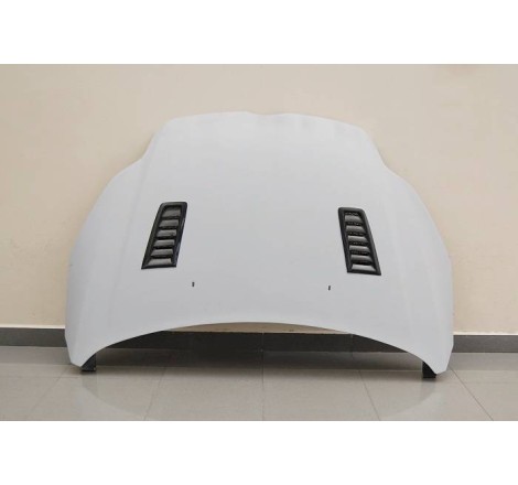 Fibreglass Bonnet Ford Focus RS 12, With Carbon Fibre Air Intake