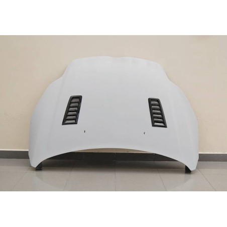 Fibreglass Bonnet Ford Focus RS 12, With Carbon Fibre Air Intake