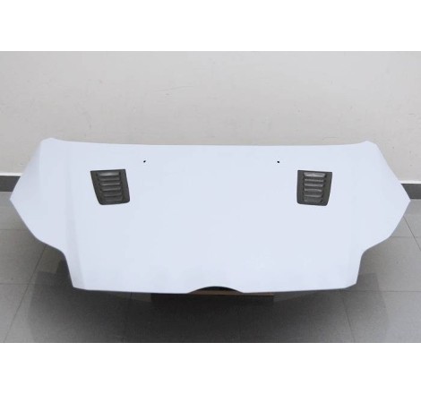 Fibreglass Bonnet Ford Focus RS 12, With Carbon Fibre Air Intake