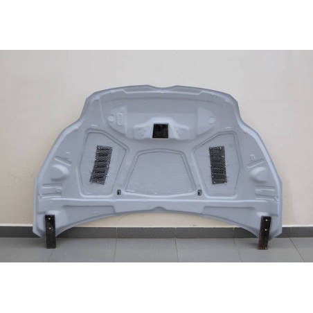 Fibreglass Bonnet Ford Focus RS 12, With Carbon Fibre Air Intake
