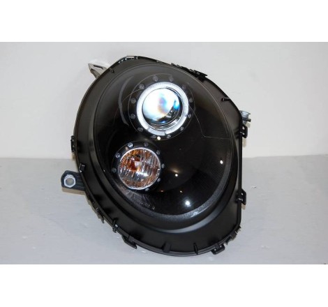 Set Of Headlamps Mini Cooper R55 / R56 / R57 2006-2010 Black