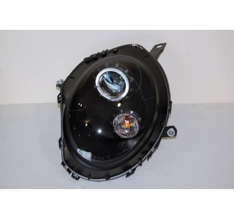 Set Of Headlamps Mini Cooper R55 / R56 / R57 2006-2010 Black