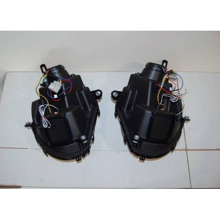 Set Of Headlamps Mini Cooper R55 / R56 / R57 2006-2010 Black