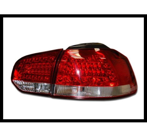 Feux Arrières Volkswagen Golf 6  Led Rouge