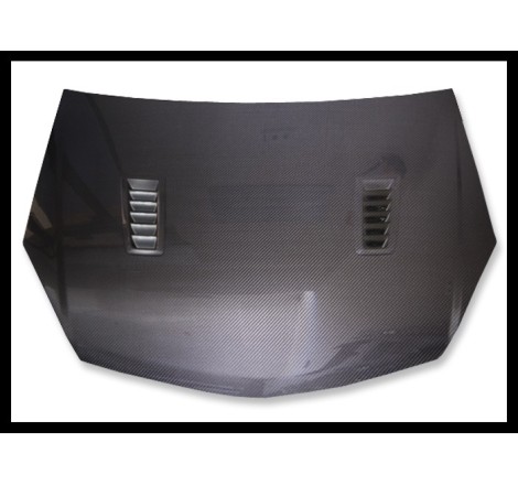 Carbon Fibre Bonnet Opel Astra H With Air Intake