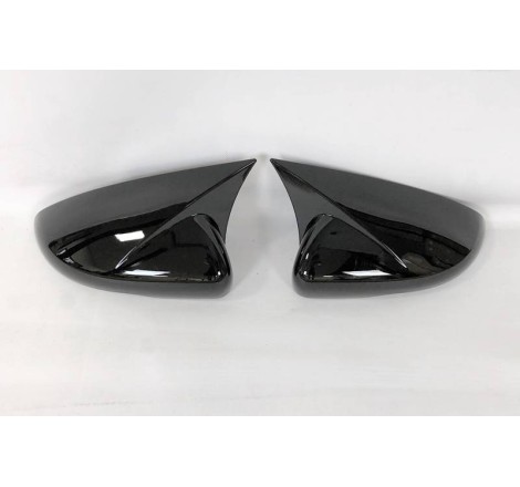 Mirror Covers Volkswagen Golf 6 R20 Glossy Black