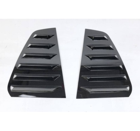 Cover windows Volkswagen Golf 7 / 7.5 5 Doors Glossy Black