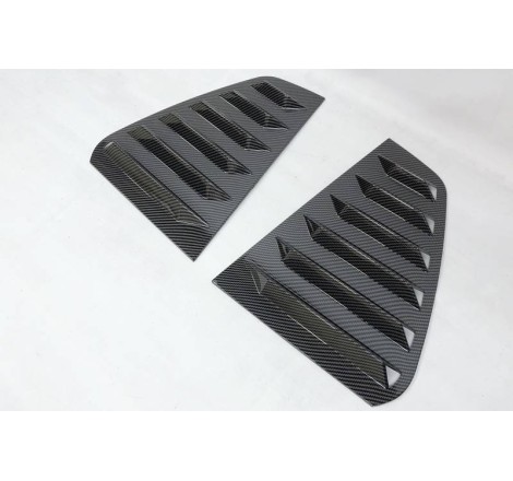 Cover windows Volkswagen Golf 7 / 7.5 5 Doors Look Carbon