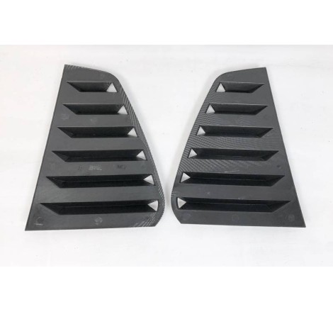 Cover windows Volkswagen Golf 7 / 7.5 5 Doors Look Carbon