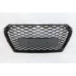 Front Grill Audi A4 Look RS4 B9 2016 Black