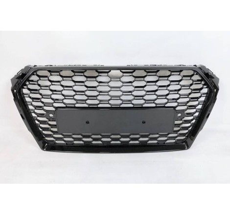 Front Grill Audi A4 Look RS4 B8 2009 Black