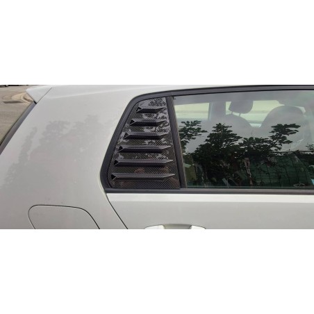 Cover windows Volkswagen Golf 7 / 7.5 5 Doors Look Carbon