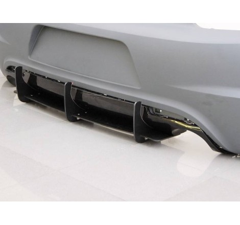 Rear Bumper Volkswagen Scirocco R 2008-2013 Rear diffuser