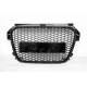 FRONT GRILL AUDI A1 2012-2015 LOOK RS1 BLACK