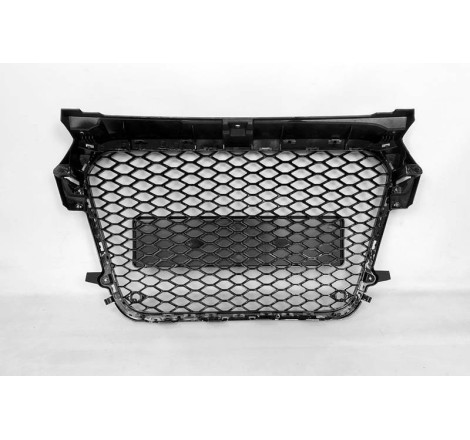 FRONT GRILL AUDI A1 2012-2015 LOOK RS1 BLACK