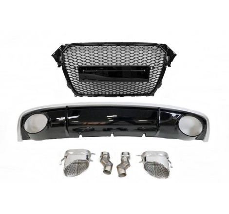 Kit De Carrosserie Audi A4 B8 4P / Avant 12-15 Look RS4