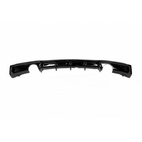Rear Diffuser BMW F30 / F31 Look M Performance 2 Exhausts Glossy Black