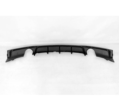 Rear Diffuser BMW F30 / F31 Look M Performance 2 Exhausts Glossy Black