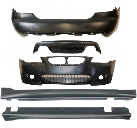 Body Kit BMW E60 2004-2009 Look M-Tech Double Exhaust