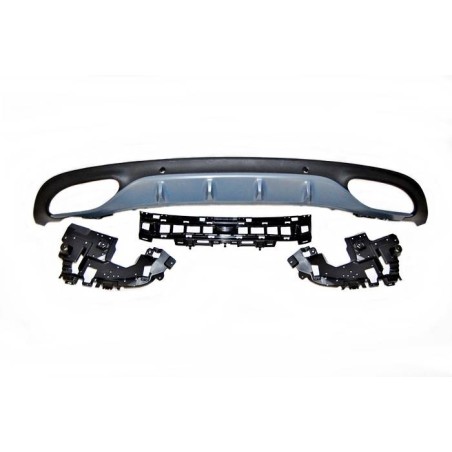 Rear Bumper Mercedes W205 2D 14-18 Look AMG