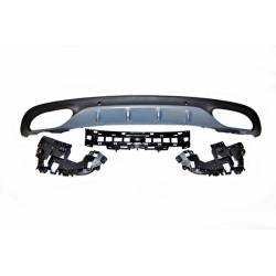 Rear Diffuser Mercedes W205 2014-2018 Coupe AMG Look C63 ABS