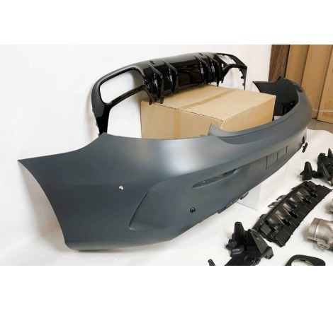 Rear Bumper Mercedes W205 Coupe 14-18 Look AMG