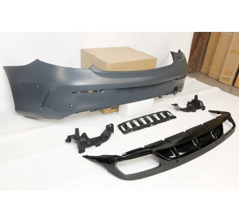 Rear Bumper Mercedes W205 Coupe 14-18 Look AMG