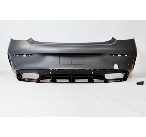 Rear Bumper Mercedes W205 Coupe 14-18 Look AMG