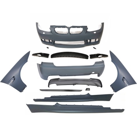 KIT DE CARROSSERIE BMW E92 06-09 LOOK M3 AILETTE