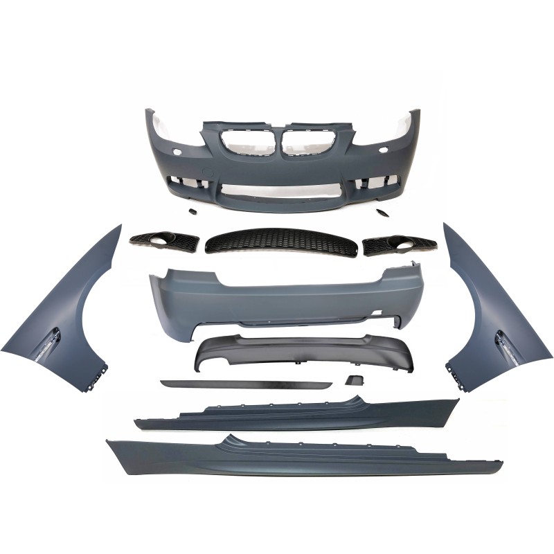 KIT DE CARROSSERIE BMW E92 06-09 LOOK M3 AILETTE