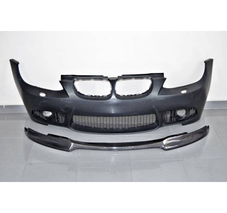 Pare-Choc Avant BMW E92 / E93 06-09 Look M3 Carbone