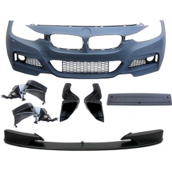 Front Bumper BMW F30-F31 Look M-Performance ABS