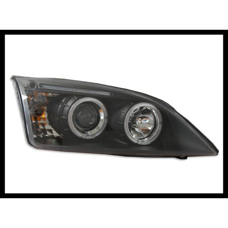 Set Of Headlamps Day Light Ford Mondeo 2001-2005 Black