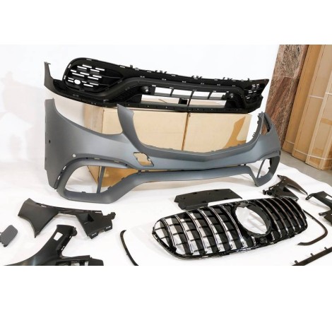 Front Bumper Mercedes X253 GLC 2015-2019 look AMG GLC63