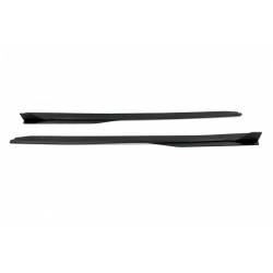Side Skirts Ford Mustang 2015-2020 Look GT500 Glossy Black
