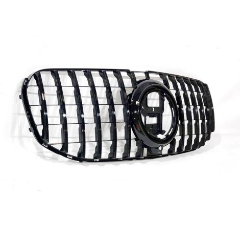 Front Grill Mercedes GLS X167 Look GT Glossy Black