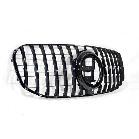 Front Grill Mercedes GLS X167 Look GT Glossy Black