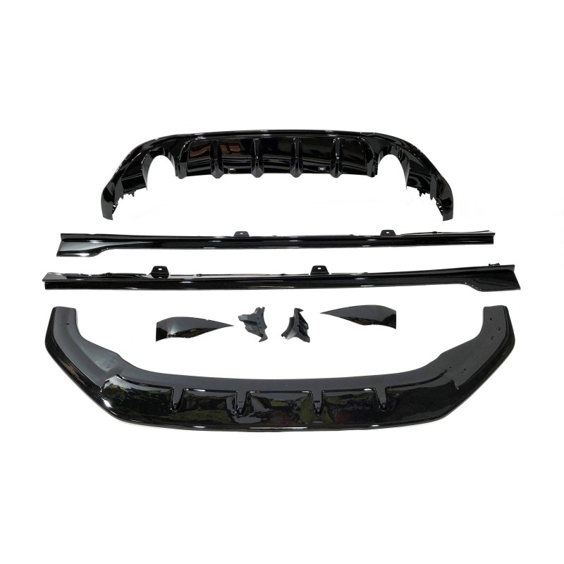 Kit De Carrosserie Volkswagen Golf 7.5 GTI Look TCR Noir brillant